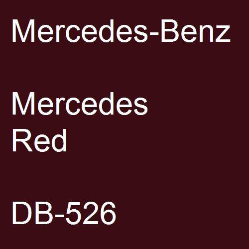 Mercedes-Benz, Mercedes Red, DB-526.